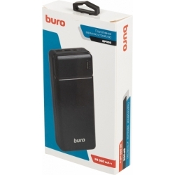 Мобильный аккумулятор Buro BP30E 30000mAh 2.1A 2xUSB черный (BP30E10PBK)
