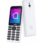 Мобильный телефон Alcatel 3080G белый моноблок 4G 1Sim 2.4" 240x320 0.3Mpix GSM900/1800 MP3 FM microSD max32Gb