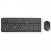 Клавиатура + мышь HP Wired Combo 150 черный (240J7AA)