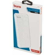 Мобильный аккумулятор Buro BP10G 10000mAh 2.1A белый (BP10G10PWT)