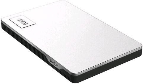 Внешний жесткий диск Netac K338 1Tb, серебристый (NT05K338N-001T-30SL)