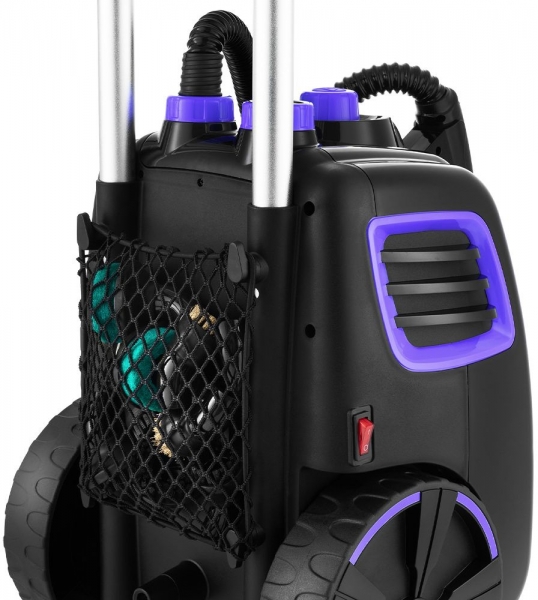 Пароочиститель KITFORT КТ-933 черный/фиолетовый