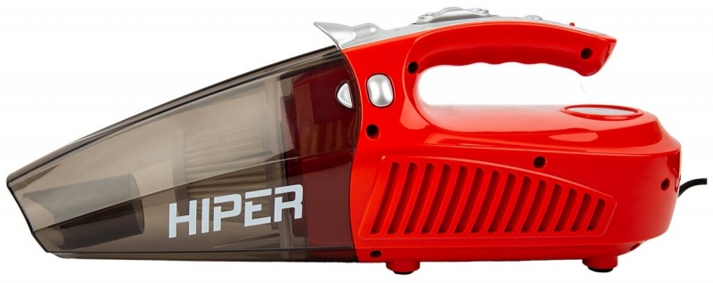Пылесос автомобильный HIPER HVC80, красный