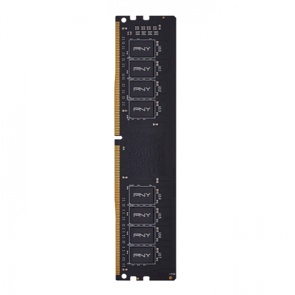 8GB PNY DDR4 2666 DIMM [MD8GSD42666BL] Non-ECC, CL19, 1.2V, Bulk