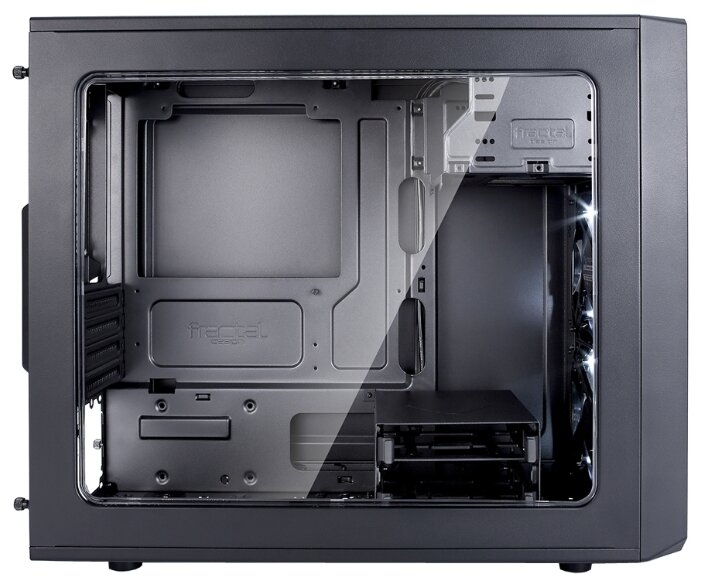 Корпус Fractal Design Focus G Mini Black Window, mATX, без БП, черный