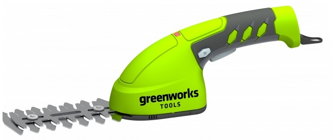 Садовые ножницы аккумуляторные Greenworks 7,2В [1600107]