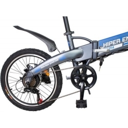 Электровелосипед HIPER HE-BF214, графитовый