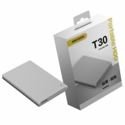 2.5" 1TB Hikvision T30 Grey [HS-EHDD-T30(STD)/1T/GREY/OD] USB 3.0, 5400rpm, LED indicator, Windows , Mac OS, Linux, RTL (057826)