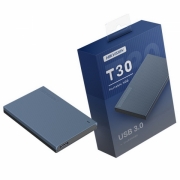 2.5" 1TB Hikvision T30 Blue [HS-EHDD-T30(STD)/1T/Blue/OD] USB 3.0, 5400rpm, LED indicator, Windows , Mac OS, Linux, RTL (057864)