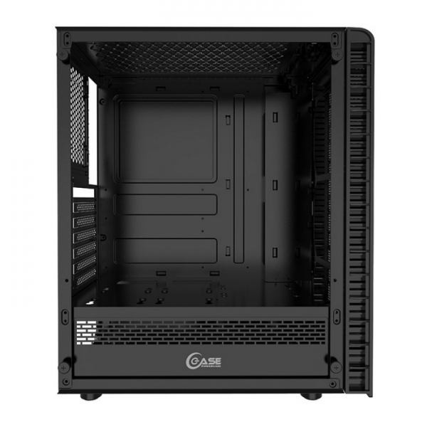 Корпус Powercase Mistral Z4С Mesh LED TG, чёрный, ATX (CMIZ4C-L4)