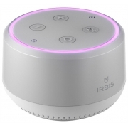 IRBIS A model: IRBIS A01 Voice assistant, White. (Linux based OS, Amlogic chipset, 128mb ram, 128mb rom, bluetooth, wifi, microUSB, 3,5mm jack.) (б/у, есть царапина на корпусе)