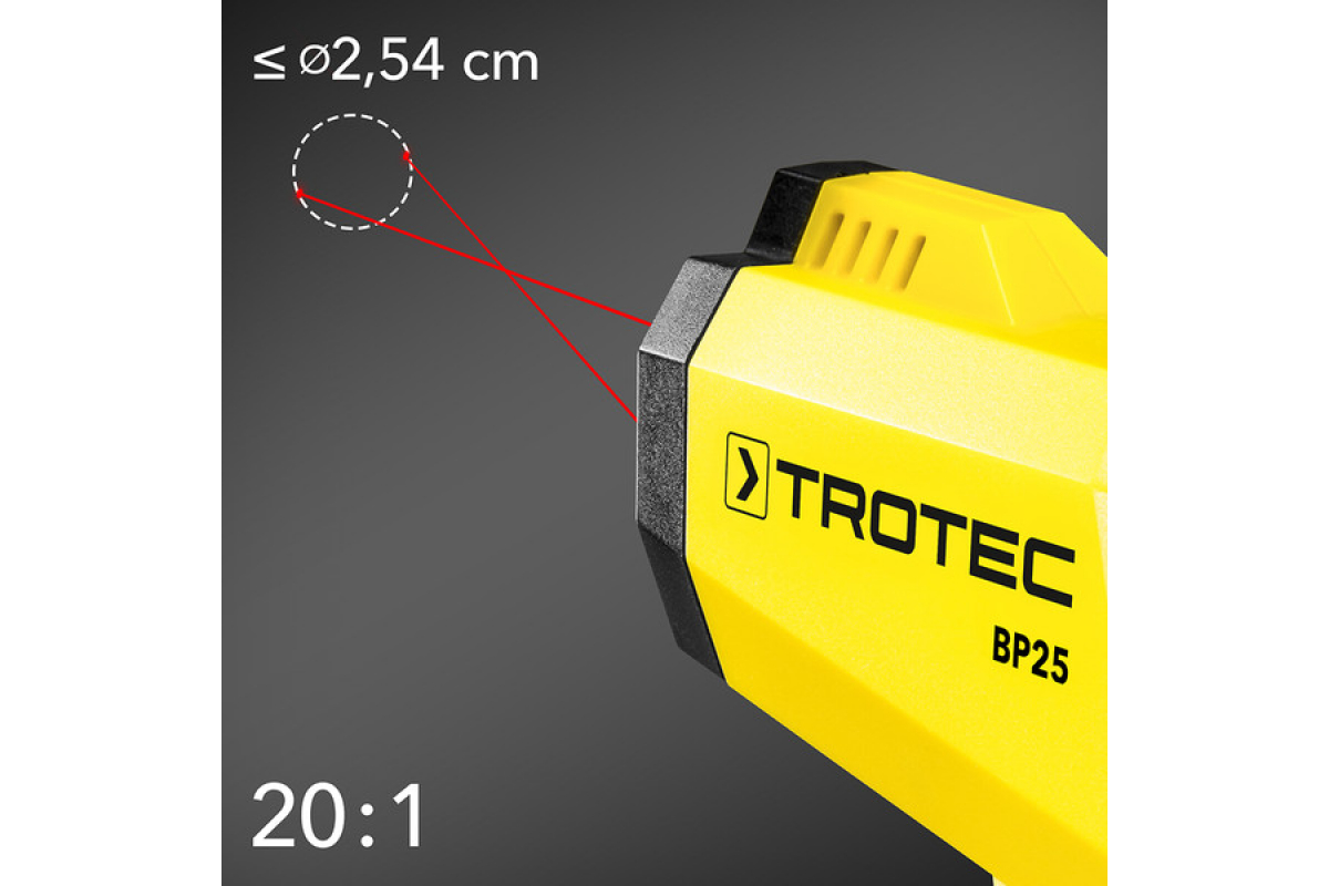 Пирометр с измерением точки росы TROTEC BP25 3510003035
