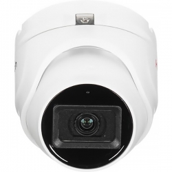 2Мп уличная купольная HD-TVI камера с EXIR-подсветкой до 30м и встроенным микрофоном (AoC)