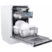 Посудомоечная бытовая машина HOMSair DW47M/ встраиваемая, 448х815х550 мм, 10 комплектов, 6 программ, 47 дБ, А++, расход воды - 9 л.