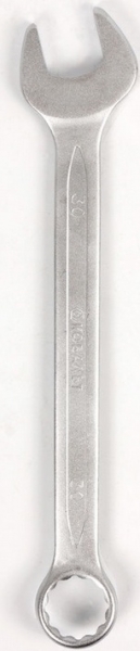 Комбинированный гаечный ключ 30мм, Cr-V КОБАЛЬТ 642-999