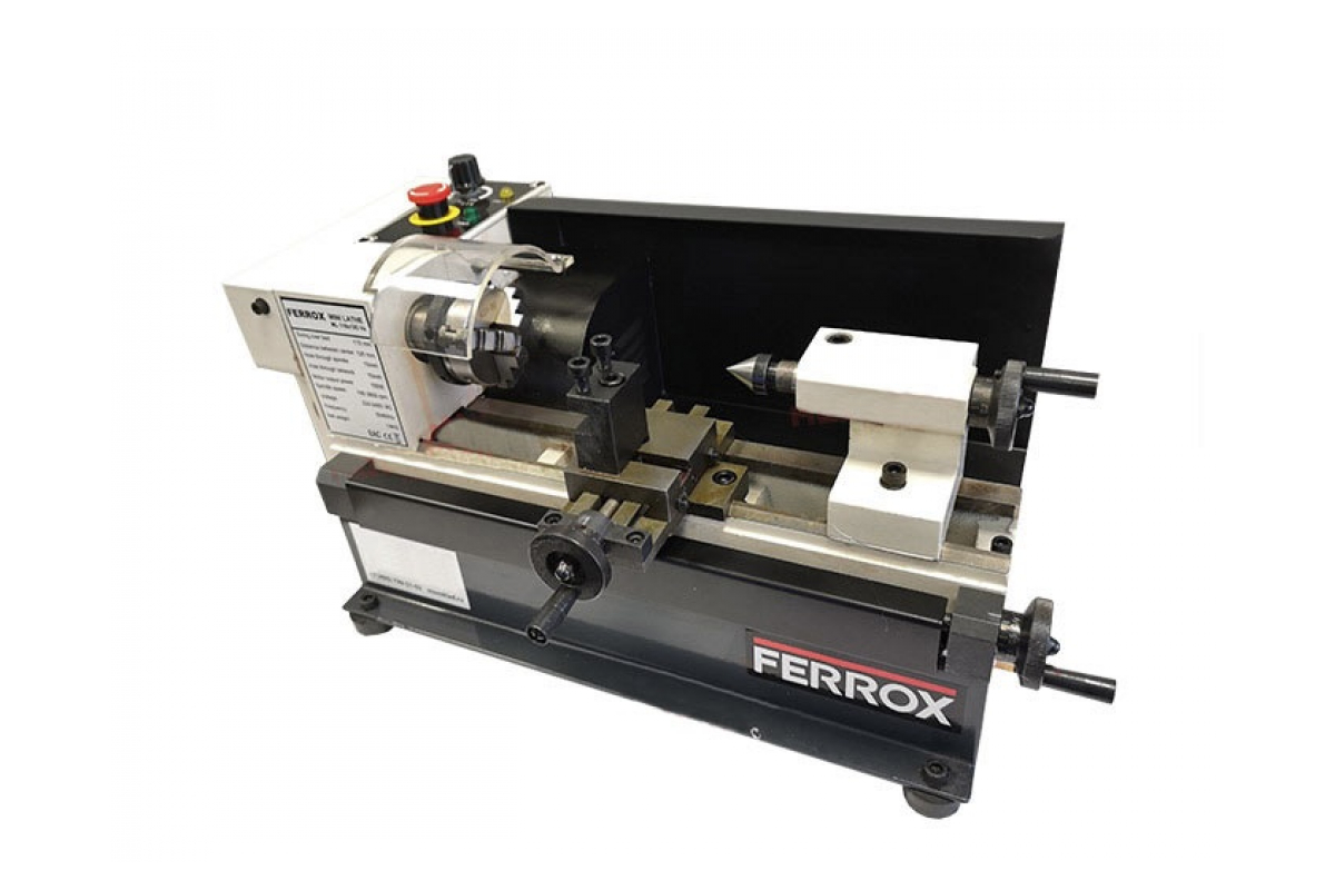 Мини токарный станок Ferrox ML 110x125 Vs 44924