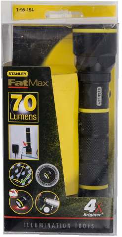 Аккумуляторный светодиодный фонарь Stanley FatMax Aluminium Torch Rechargeable 1-95-154