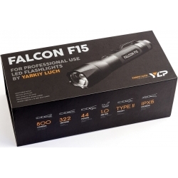 Фонарь ЯРКИЙ ЛУЧ YLP F15 Falcon CREE XP-L HI 800лм, 3 реж, под аккум. 18650 4606400105626