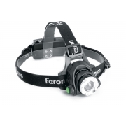 Налобный фонарь FERON ZOOM с аккумулятором TH2305 5W 2x18650 IP44 пластик-алюминий 41709