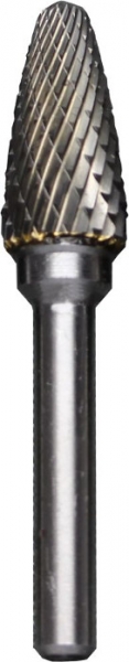 Борфреза твердосплавная параболическая тип F (16х25 мм; 6 мм) ПРАКТИКА 243-974