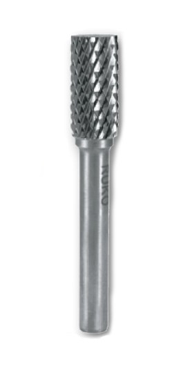 Бор-фреза цилиндрическая ZYA c торцевыми зубьями (10.0 мм) RUKO 116017