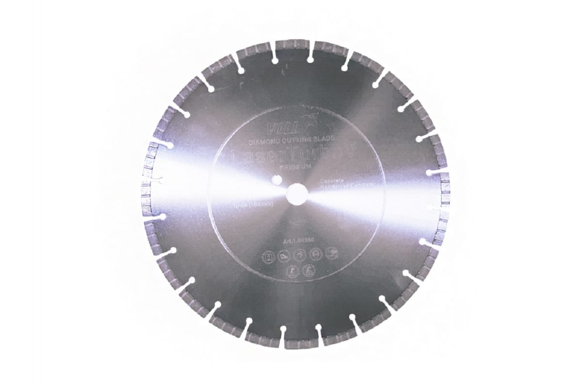 Диск алмазный LaserTurboV PREMIUM (350х25.4 мм) VOLL 1.00350