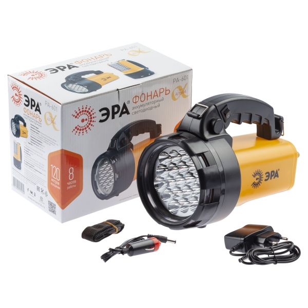 Аккумуляторный фонарь ЭРА PA-601 АЛЬФА (Б0031036)