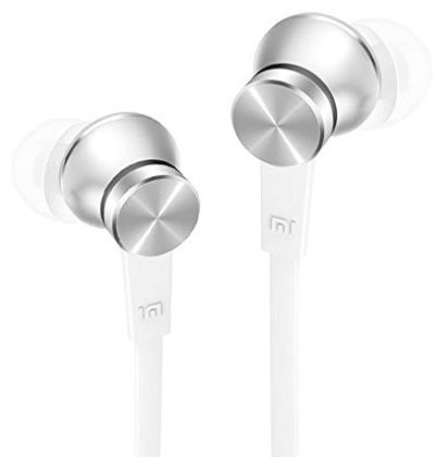 Гарнитура Xiaomi Mi In-Ear Basic, 3.5 мм, вкладыши, серебристый