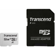 Карта памяти Transcend microSDHC UHS-I U1 32 ГБ (TS32GUSD300S-A)
