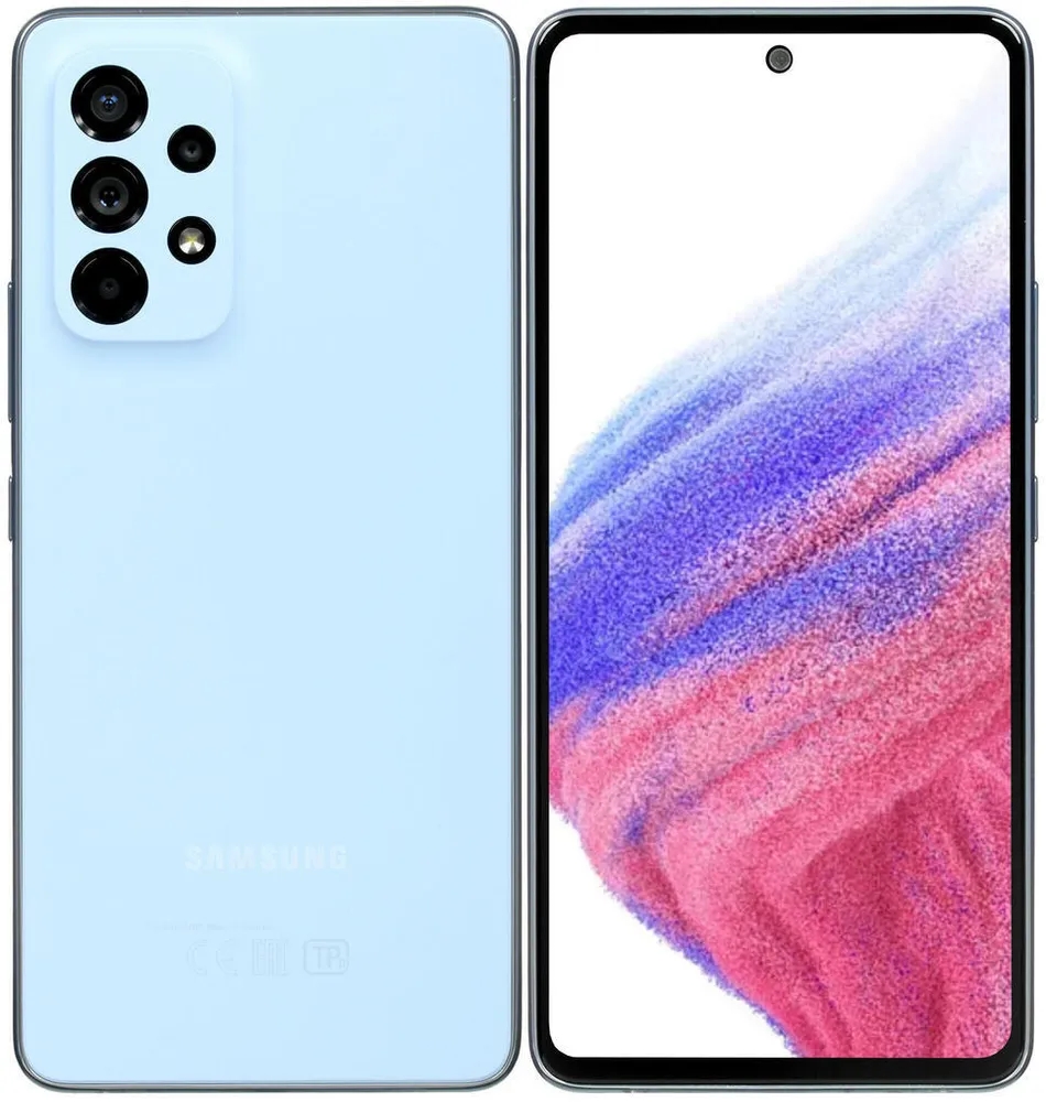 Смартфон Samsung Galaxy A53 5G (SM-A536ELBDSKZ) 6/128 ГБ, голубой
