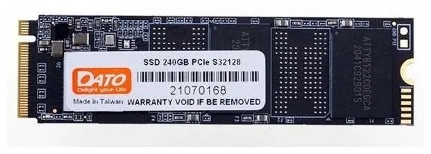 Накопитель SSD Dato PCI-E 3.0 240Gb DP700SSD-240GB DP700 M.2 2280