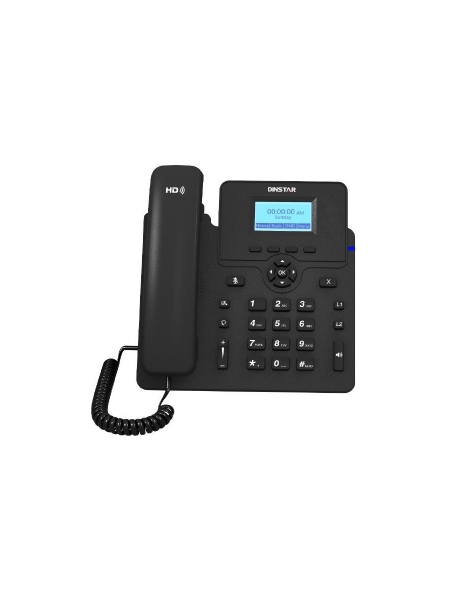 Телефон IP Dinstar C61SP, черный