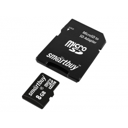 Карта памяти Smartbuy Micro SDHC 64GB Class 10 UHS-1 