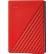 Внешний жесткий диск WD My Passport 4Tb, красный (WDBPKJ0040BRD-WESN)