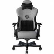 Кресло Andaseat T-Pro 2, серый/чёрный (AD12XLLA-01-GB-F)