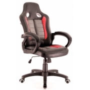 Кресло геймерское Everprof Forsage черный/серый/красный
