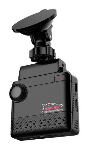 Видеорегистратор с радар-детектором Sho-Me Combo MINI WIFI Pro GPS, черный