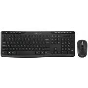 Комплект клавиатура+мышь DELUX OM-06+M105, черный
