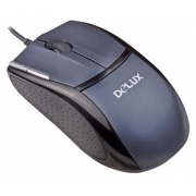 Мышь DELUX DLM-550L, черно-синяя