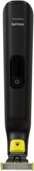 Триммер Philips OneBlade QP6530/16 черный/салатовый 5.4Вт (насадок в компл:2шт)