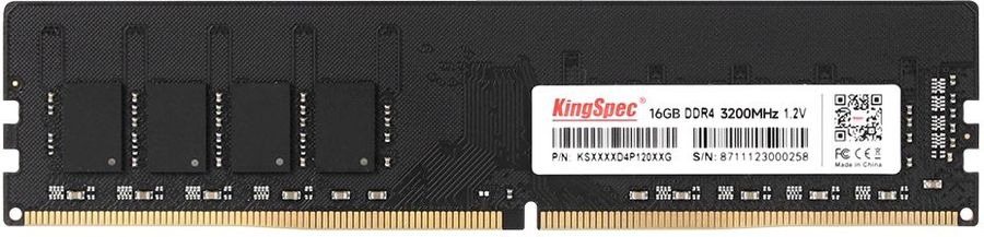 Память DDR4 Kingspec 16Gb 3200MHz KS3200D4P12016G RTL LONG DIMM 288-pin 1.2В single rank