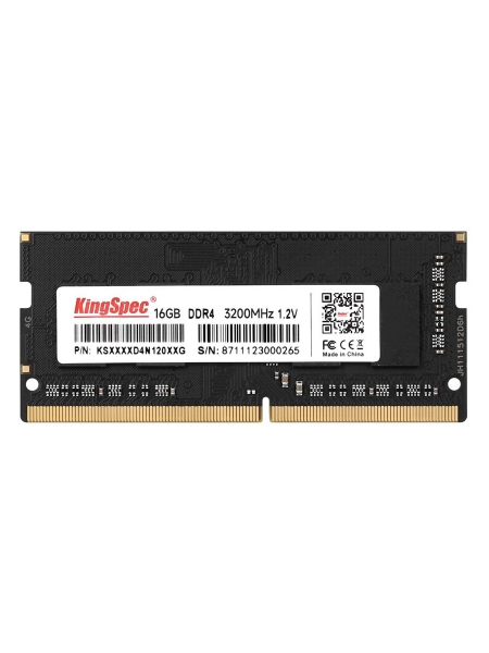Память KINGSPEC DDR4 16Gb 3200MHz SO-DIMM (KS3200D4N12016G)