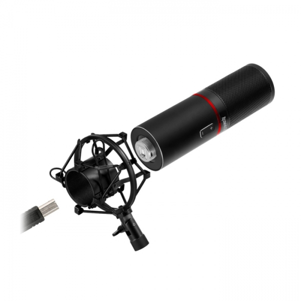 Игровой стрим микрофон Blazar GM300 USB, кабель 1.7 м Redragon (776402)