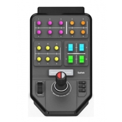 Панель управления Logitech G Saitek Farm Simulator Vehicle Side Panel черный USB (в компл.:держатель для смартфона/кабель USB)