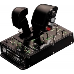 Джойстик ThrustMaster Warthog Dual Throttle черный USB обратная связь
