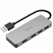 HUB GR-771UB Ginzzu USB 2.0 4 port (505104)
