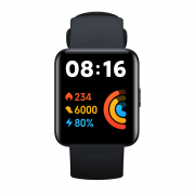 Часы наручные Xiaomi Смарт-часы Redmi Watch 2 Lite GL (Black) (BHR5436GL)