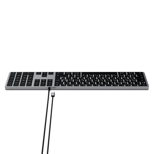 Клавиатура Satechi Slim W3, серый космос (ST-UCSW3M-RU)