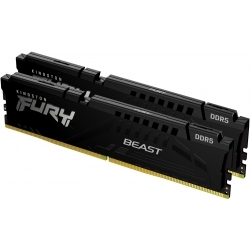 Оперативная память Kingston FURY Beast Black DDR5 32Gb (2x16Gb) 6000MHz (KF560C40BBK2-32)