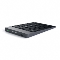 Цифровой блок клавиатуры Satechi Aluminum Slim Keypad Numpad, серый космос (ST-SALKPM)